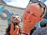 MaryBeth and Bruiser City Hall