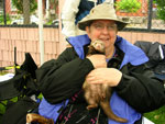 Cathy with Gideon